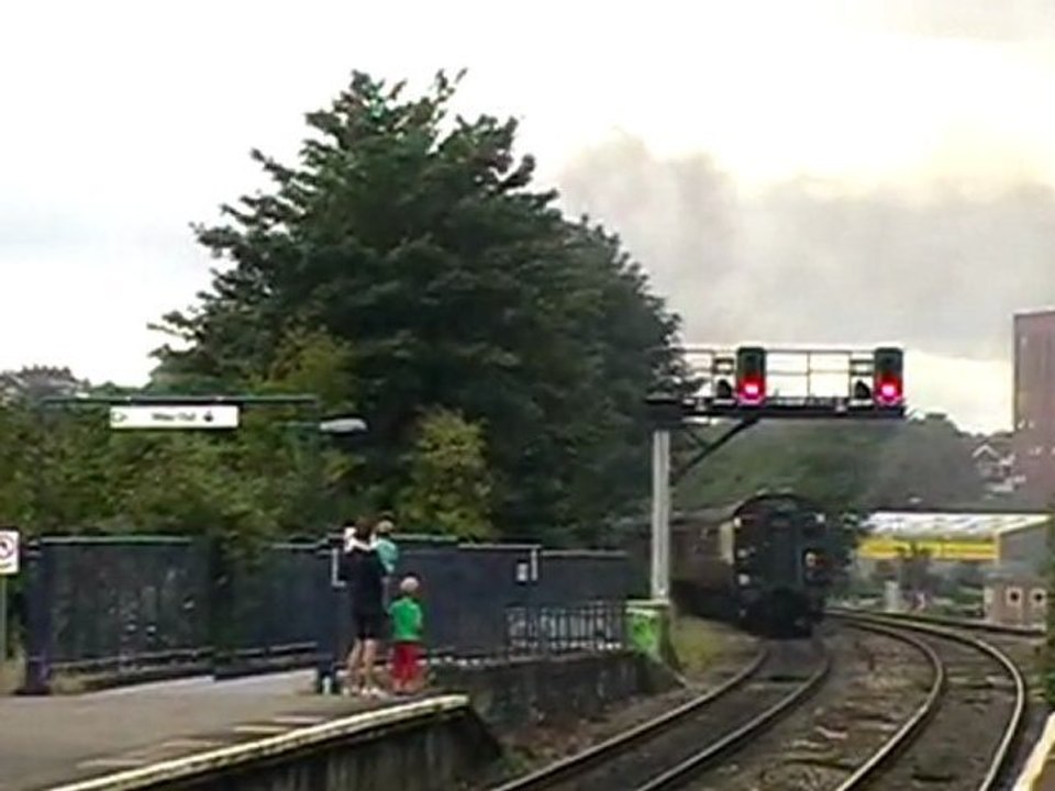 Steam 6024 king edward 1st  at bedminster on 23/8/2009