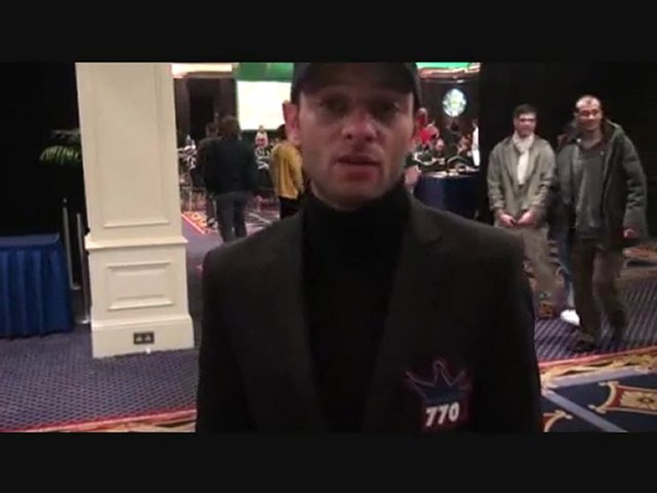 Irish Open , David Dinner Break