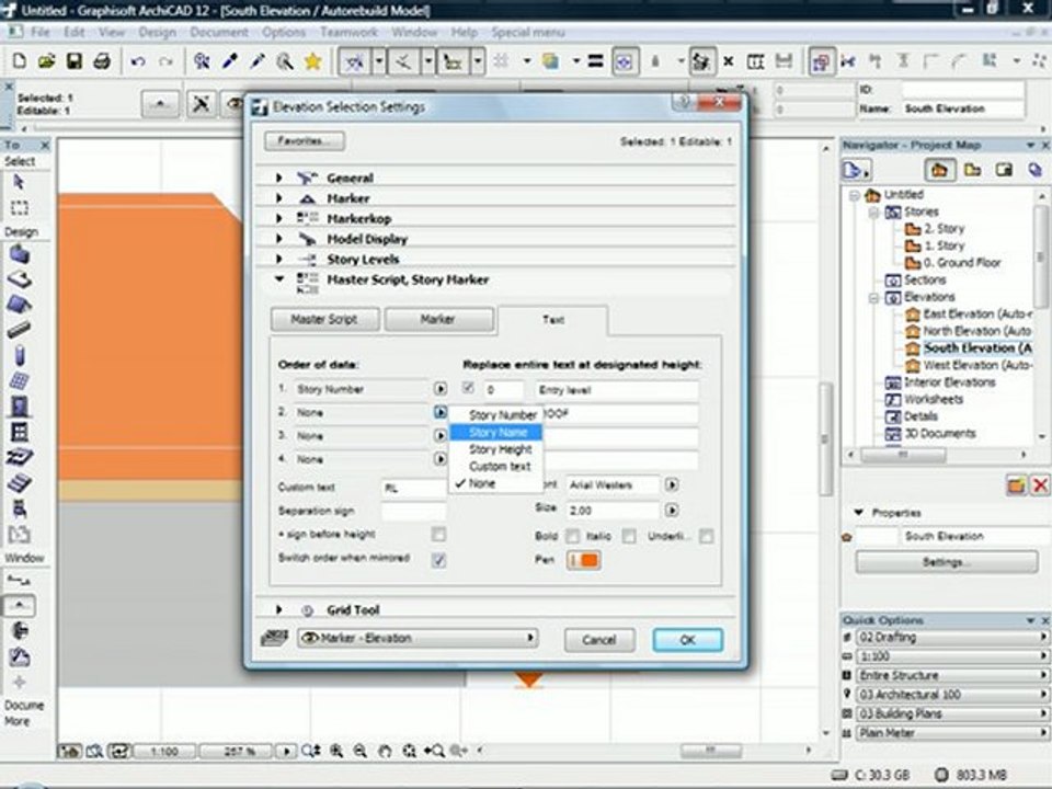 Master Script Story Marker