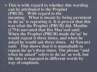 Islamic Questions-37 on Hadiths Strength