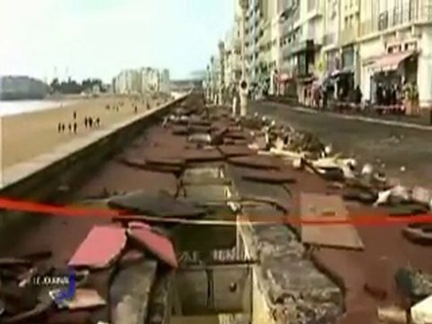 Tempéte Meurtrière en Vendée Les Sables ! Olonne 28 02 2010