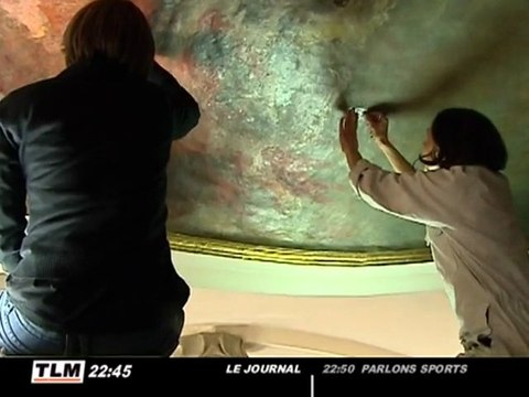 Les Fresques de l'Abbaye Saint-Pierre restaurées (Lyon)