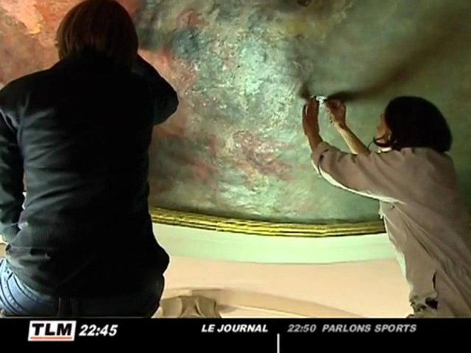 Les Fresques de l'Abbaye Saint-Pierre restaurées  (Lyon)