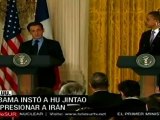 EE.UU. insta a China a presionar a Irán