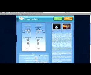 Torsion Spring Calculator Video