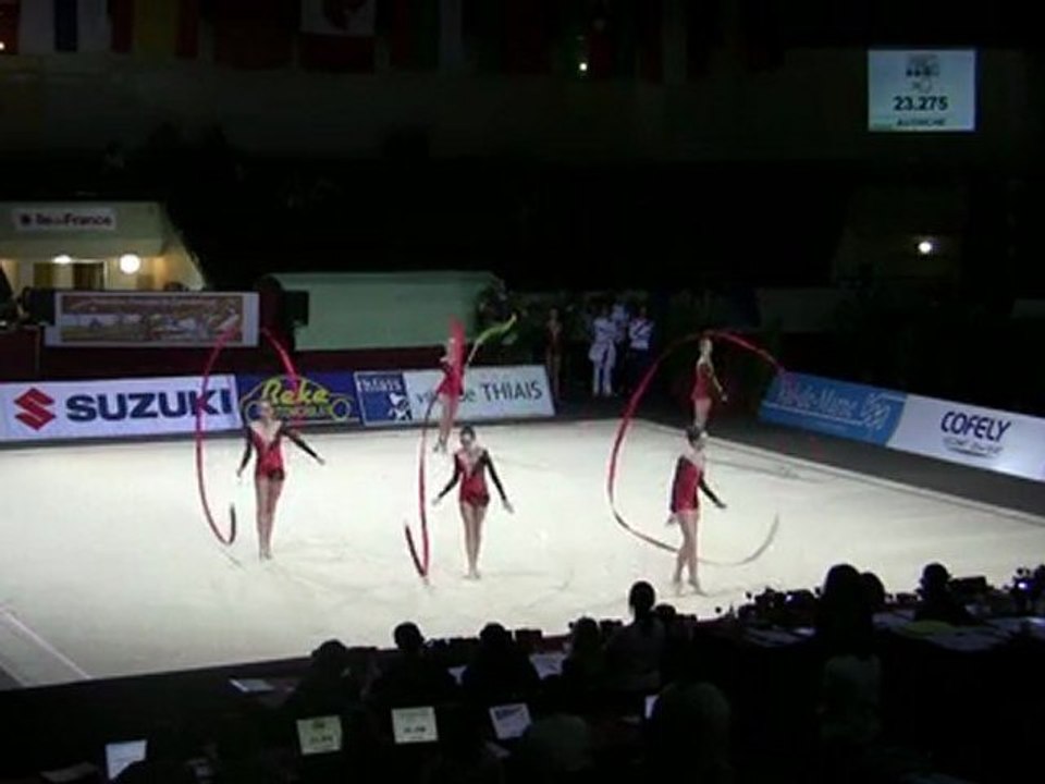 Internationaux Thiais 2010 - Ensemble France - Rubans Cordes