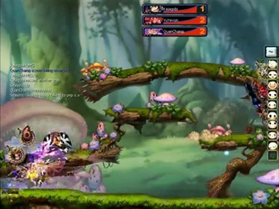 QuanChamp in 4 Way Survival