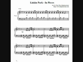 Linkin Park - In Pieces (piano sheet music)
