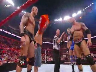 Randy Orton & Cena vs Swagger & Batista