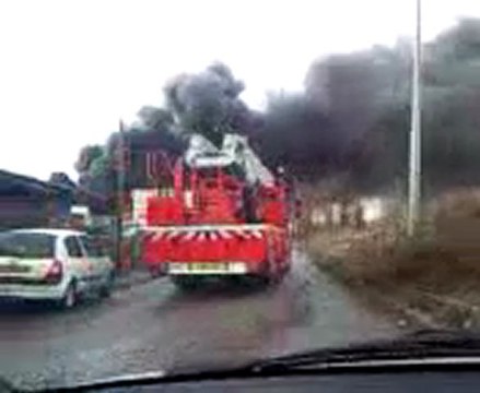 Incendie Zone industrielle-Villeneuve le roi