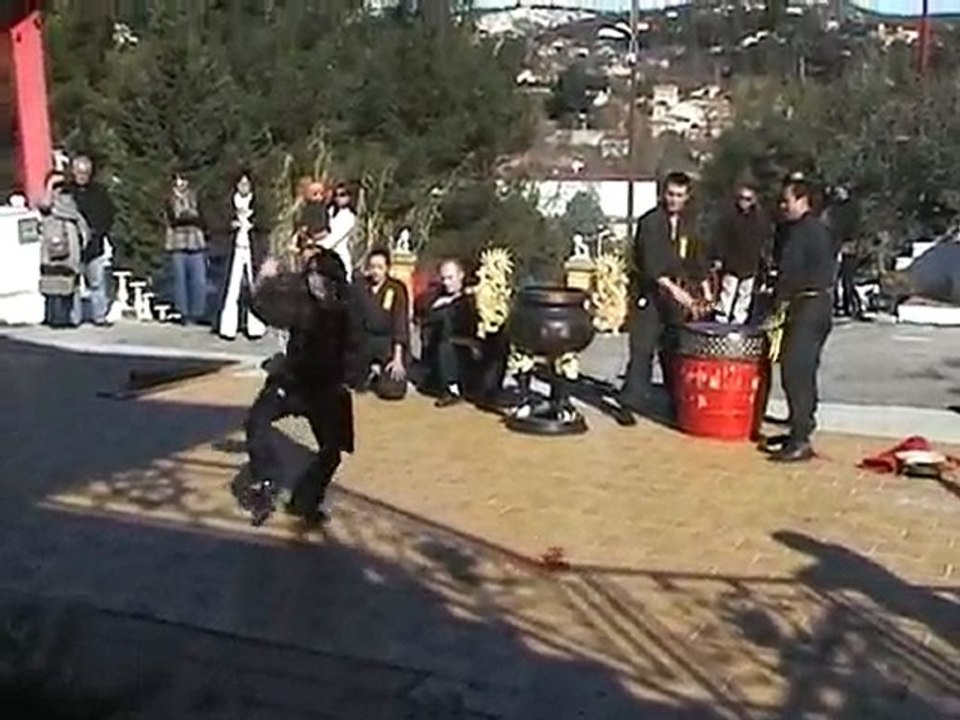 [Nam-Ho-Quyen] Démonstration de Viet Vo Dao à la pagode Phap