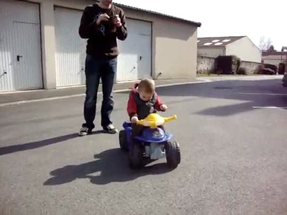 Promenade en quad pour Joan Mars 2010