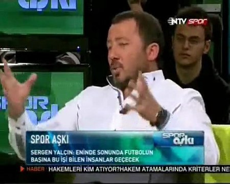 BJK ÇARŞI slogan bulur buna da. SERGEN Yalçın ın istifası..