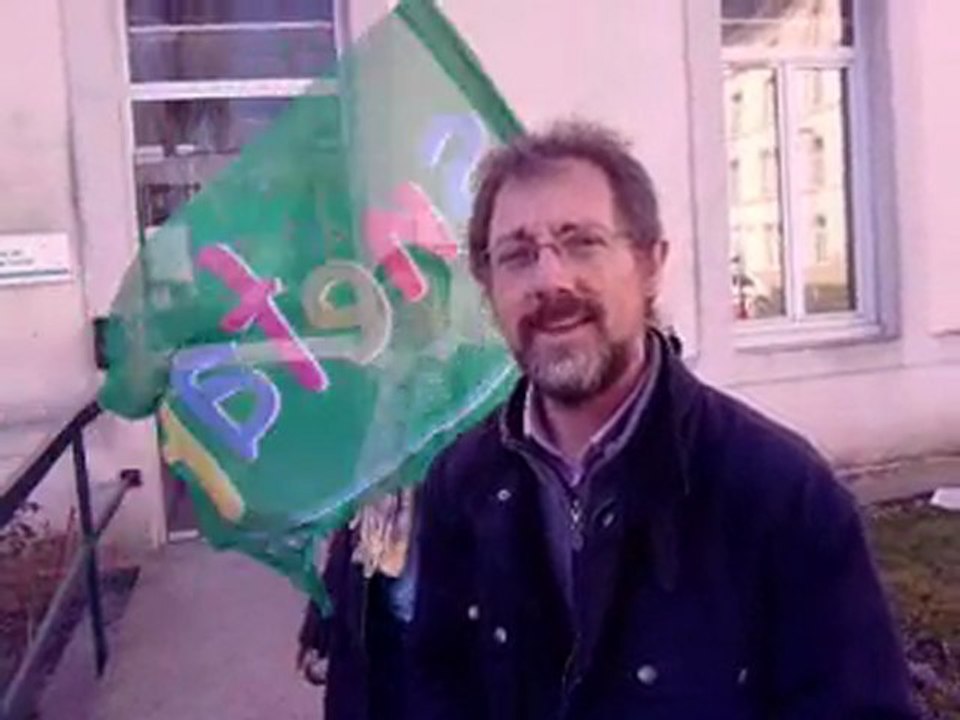 Occupation DRAF Orléans militants SNETAP-FSU et SUD 1