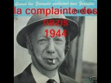la complainte des nazis