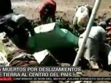 Ya son 25 los muertos por alud en la región de Huánuco, Pe