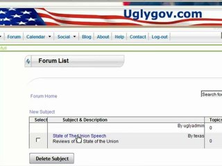 www.uglygov.com - How to Make Forum Posts