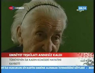 Türkiyenin ilk kadın komiseri hayatını kaybetti...