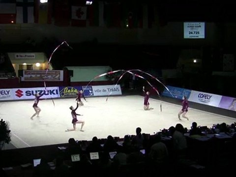 Internationaux Thiais 2010 - Ensemble Canada - Rubans Cordes