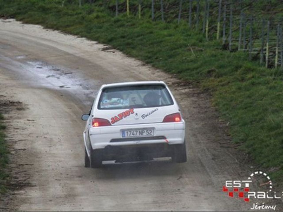 team Japiot au rallye des vins de champagne es4