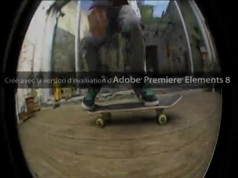 Test fisheye skate