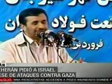 Irán: Teherán pidió a Israel cese de ataques contra Gaza