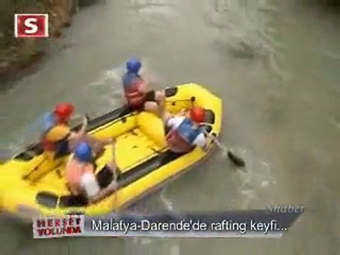 Malatya Darende rafting her şey yolunda