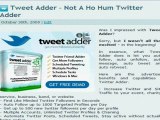 Tweet Adder is the Best Twitter Follower and FinderProgram