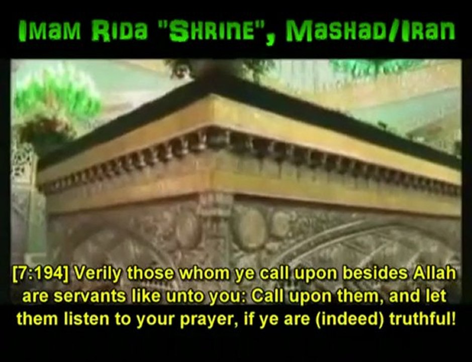 If this is not shirk then there is no shirk: Rafidah/Shias