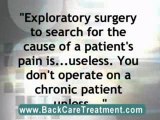 Non drug pain management for back and neck pain