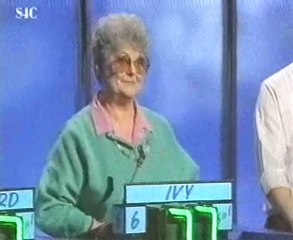 Fifteen to One - May 1992, Elimination Round