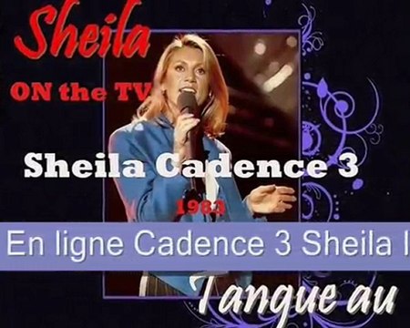 Sheila On The TV Cadence 3 du 29 juin 1983