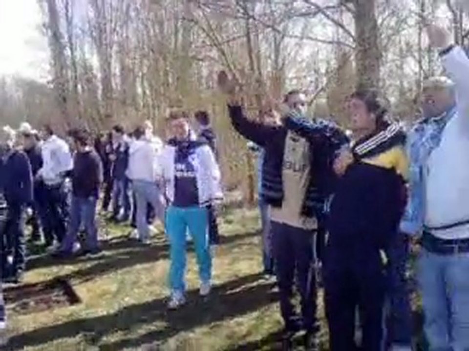 La S.A Marseille en route pour le stade de france