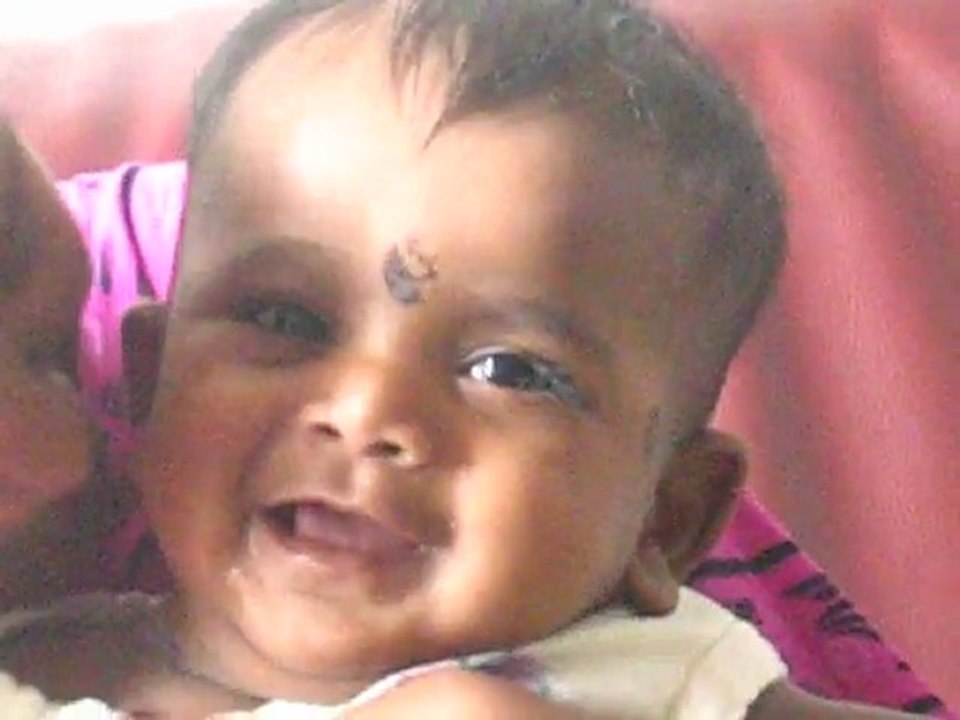 Krishiv playing with Mom