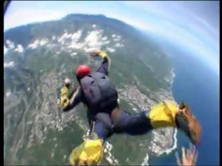 Chute libre à la Réunion