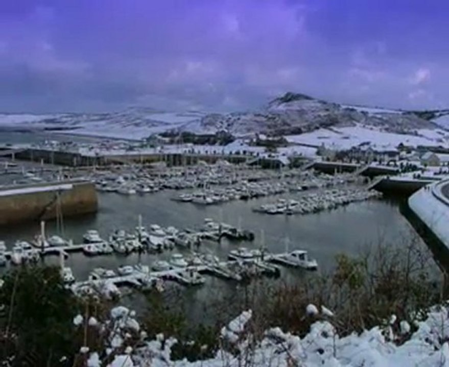 Diélette sous la neige