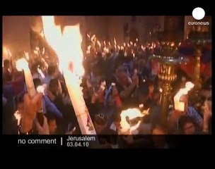Easter procession in Jerusalem