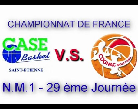 St Etienne vs Cognac Basket Ball