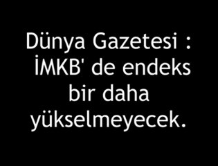 kıyamet kopsa medya nasıl duyururdu