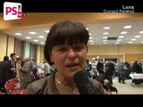 CATHERINE GENISSON REAGIT A LA VICTOIRE AUX REGIONALES 2010