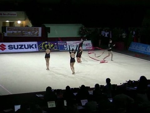 Internationaux Thiais 2010 - Ensemble Espagne -Rubans Cordes