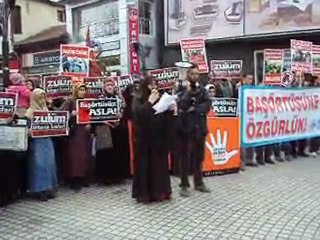 SABİHA ATEŞ ALPAT KÜTAHYA'DA BASIN AÇIKLAMASI YAPTI(1)