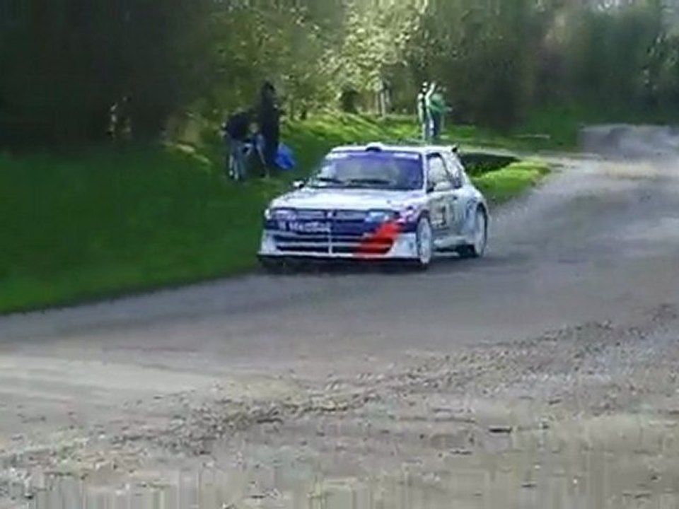 Rallye des marais 2010 SALLES/FRANCO 1er passage