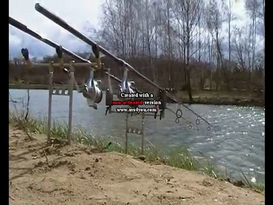 Départ carpe Delkim 2