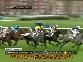 vidéo Quinté a saint-cloud PRIX DU LANGUEDOC