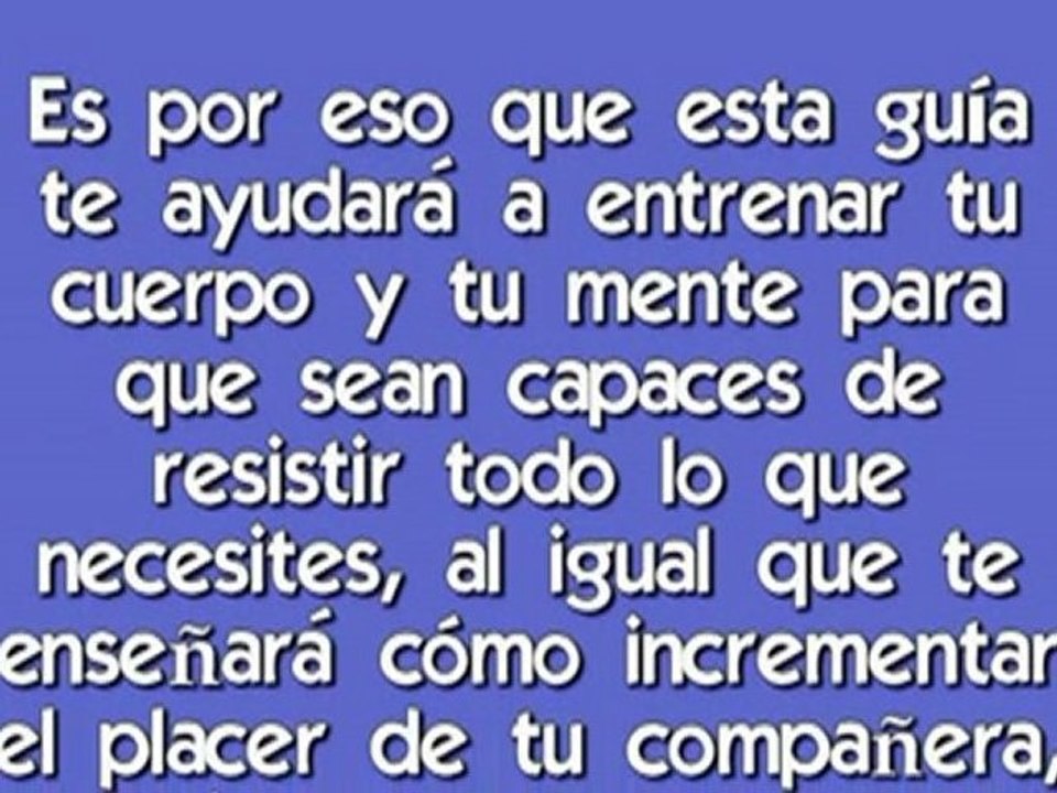Como Evitar la Eyaculacion Precoz