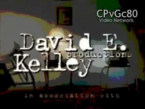 David E. Kelley productions logo with effects