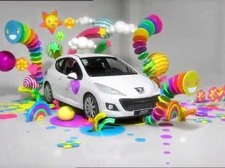 Spot TV Peugeot 'ptimist 207 Belgique FR