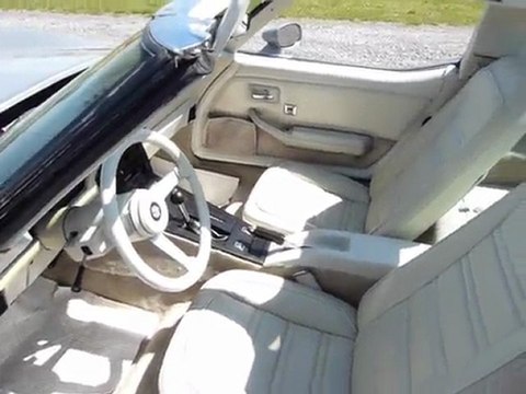 1978 Silver Anniversary Corvette L82 Auto Oyster Leather Int
