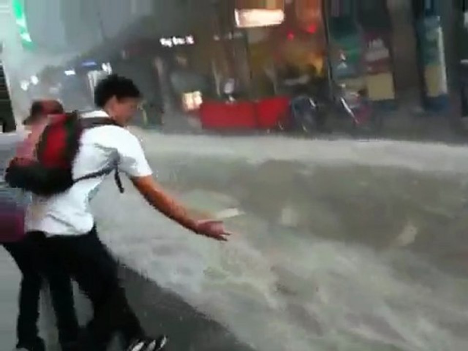 Tempête de grêle Melbourne Mars 2010